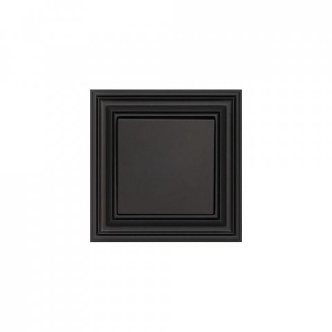 Переключатель перекрестный Liregus черный матовый 29-210