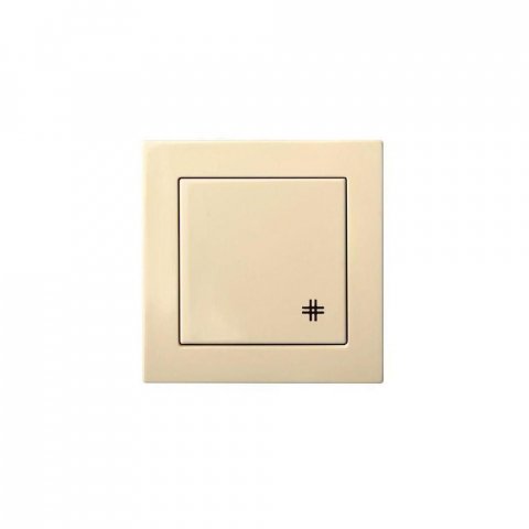 Переключатель перекрестный Liregus Epsilon бежевый 28-059