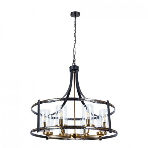 Подвесная люстра Arte Lamp Avior A7011SP-8BK