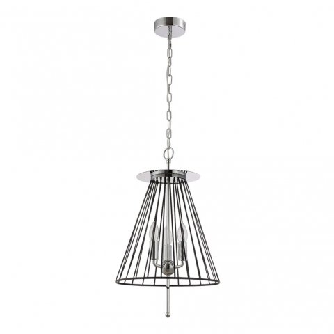 Подвесная люстра Crystal Lux Modesto SP3 Black/Chrome