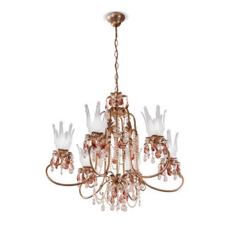 Подвесная люстра Eurolampart Chimera 2333/06LA col. 3729