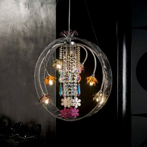 Подвесная люстра Eurolampart Virgo 1086/06LA col. 3816