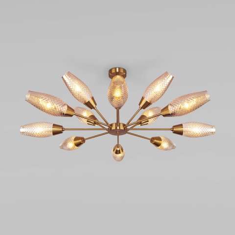 Подвесная люстра Eurosvet Thalia 60140/12 золото