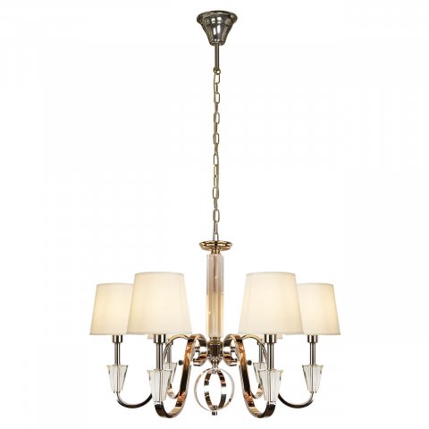 Подвесная люстра iLamp Alesti P2424-6 Nickel