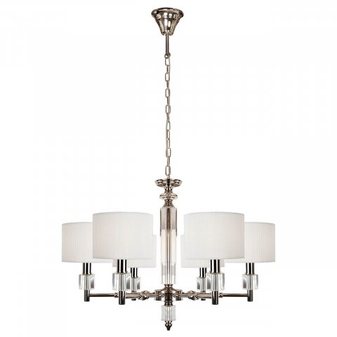 Подвесная люстра iLamp Alexa P2404-6 Nickel