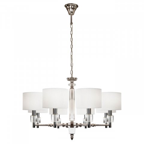 Подвесная люстра iLamp Alexa P2404-8 Nickel