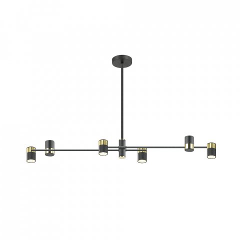 Подвесная люстра Lumien Hall Саурис LH8020/6P-BK-GD