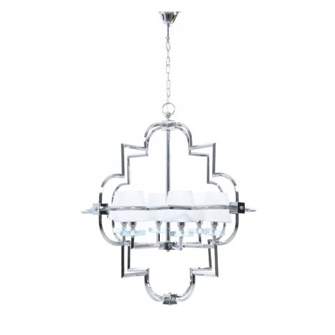 Подвесная люстра Lumina Deco Baltimore LDP 8020-6 CHR+WT