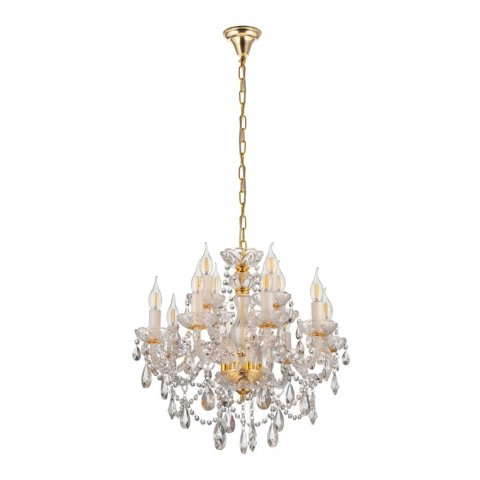 Подвесная люстра Lumina Deco Eliza LDP 7026-8+4 SL+GD