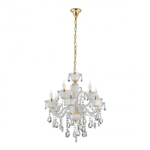 Подвесная люстра Lumina Deco Eliza LDP 7028-6+3 WT