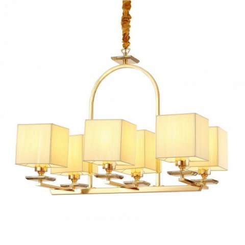 Подвесная люстра Lumina Deco Liniano LDP 17100-6 GD