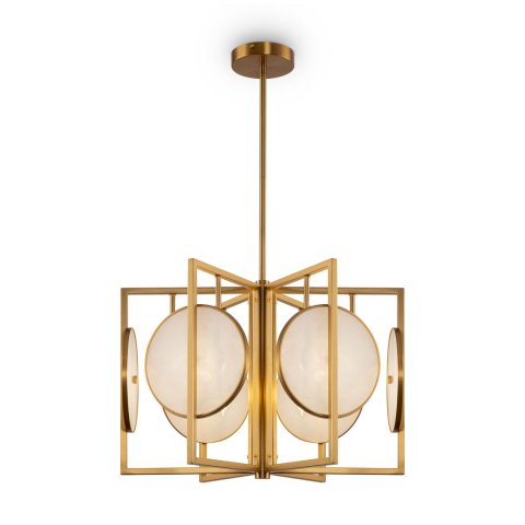 Подвесная люстра Maytoni Marmo MOD099PL-06G