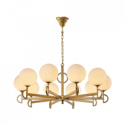 Подвесная люстра Milosh Tendence 0746CL-10GD