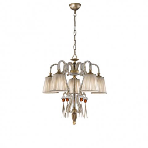 Подвесная люстра MM Lampadari Elegance 7077/5_V2424