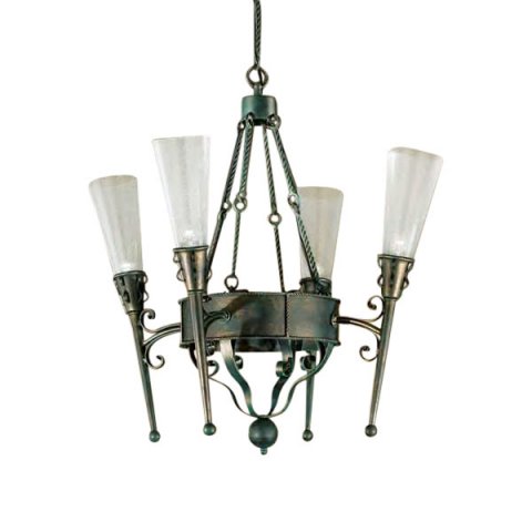 Подвесная люстра MM Lampadari Fiaccole 6231/4 V0007