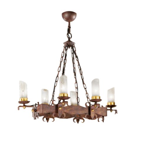 Подвесная люстра MM Lampadari Gladiatore 5034/6-03 V2096