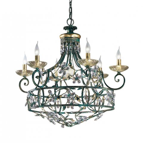 Подвесная люстра MM Lampadari Menta 6736/6+1 V2312