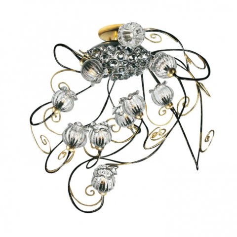 Подвесная люстра MM Lampadari Ricciolo 6820/P10 V2418