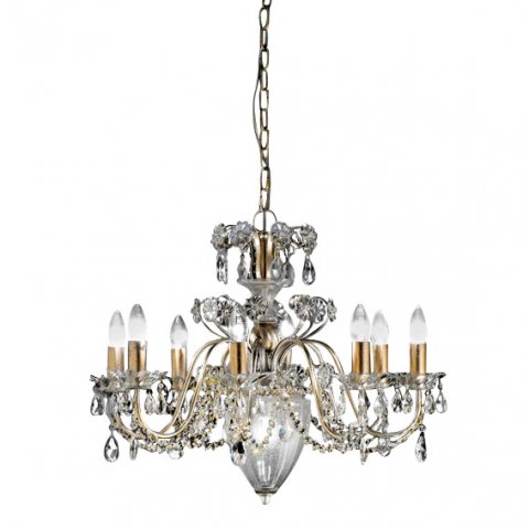 Подвесная люстра MM Lampadari Rugiada 6957/8+1 V1669