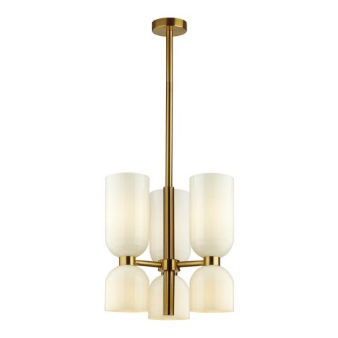 Подвесная люстра Odeon Light Midcent Orinoco 4798/6