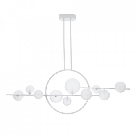 Подвесная светодиодная люстра Arte Lamp Saturn A7790SP-75WH