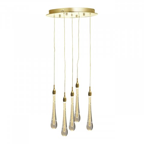 Подвесная светодиодная люстра Kink Light Асмер 07860-5A,33