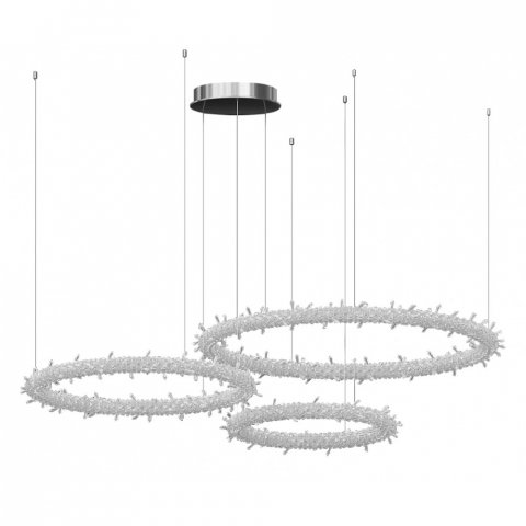 Подвесная светодиодная люстра Kink Light Лиам 07875-80+60+40P,02(3000K)