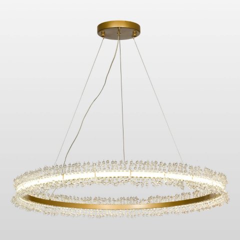 Подвесная светодиодная люстра Lussole Loft Bibb LSP-8655