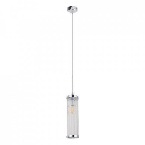 Подвесной светильник Crystal Lux Tadeo SP1 D100 Chrome/Transparente