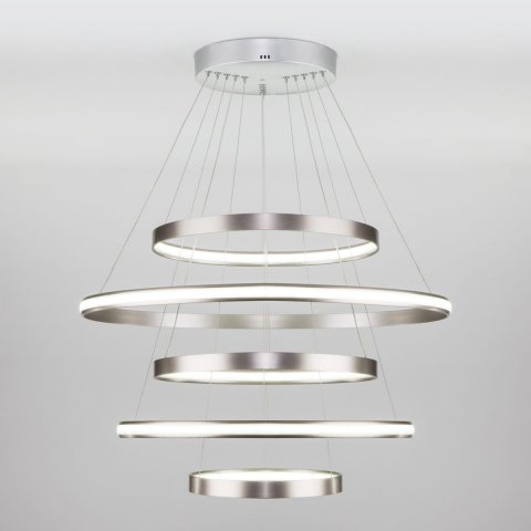 Подвесной светильник Eurosvet 90179/5 сатин-никель