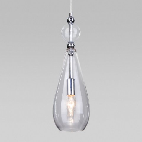Подвесной светильник Eurosvet Ilario 50202/1 прозрачный