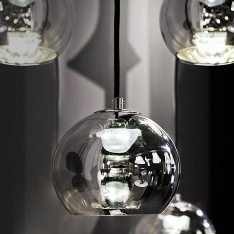 Подвесной светодиодный светильник Contardi Kubric So Chrome