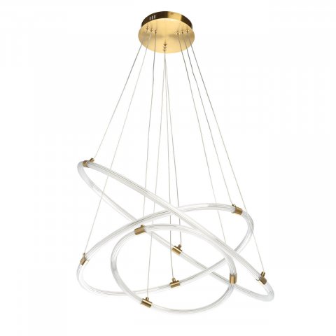 Подвесной светодиодный светильник De Markt Платлинг 661018303