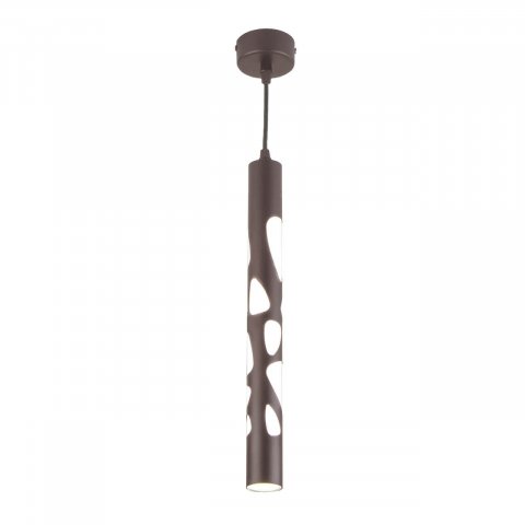 Подвесной светодиодный светильник Elektrostandard DLR037 12W 4200K кофейный a044558