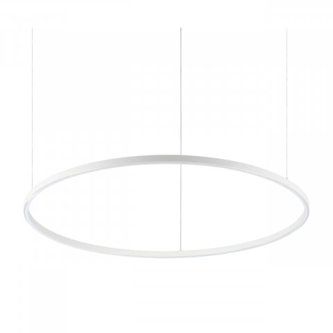 Подвесной светодиодный светильник Ideal Lux Oracle Slim D90 Bianco 229478