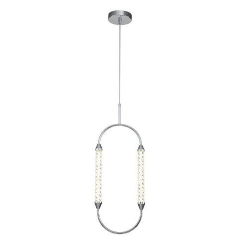 Подвесной светодиодный светильник Indigo Ellisse 14005/1P Chrome V000027L