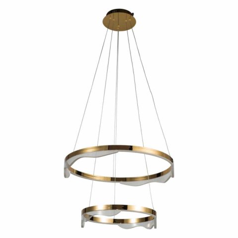 Подвесной светодиодный светильник Kink Light Кастела 08263-60+40,36