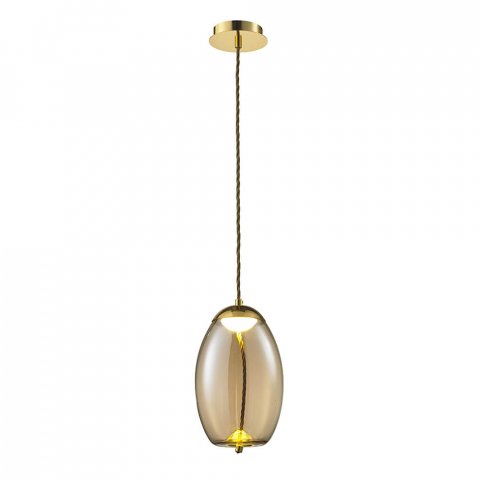 Подвесной светодиодный светильник Lumien Hall Avila LH4110/1PA-GD-AM