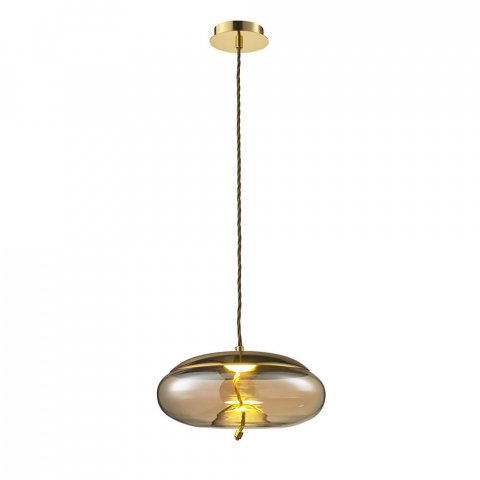 Подвесной светодиодный светильник Lumien Hall Avila LH4110/1PD-GD-AM