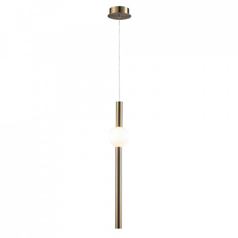 Подвесной светодиодный светильник Lumien Hall Greniya LH8023/1PA-GD-WT