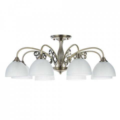 Потолочная люстра Arte Lamp Spica A3037PL-8AB