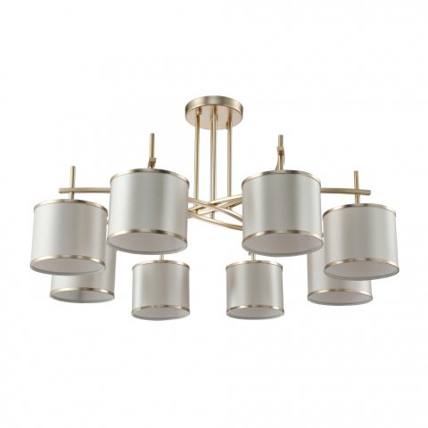 Потолочная люстра Crystal Lux Sergio PL8 Gold