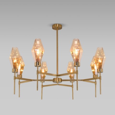 Потолочная люстра Eurosvet 60143/8 латунь