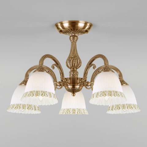 Потолочная люстра Eurosvet Campina 60107/5 античная бронза