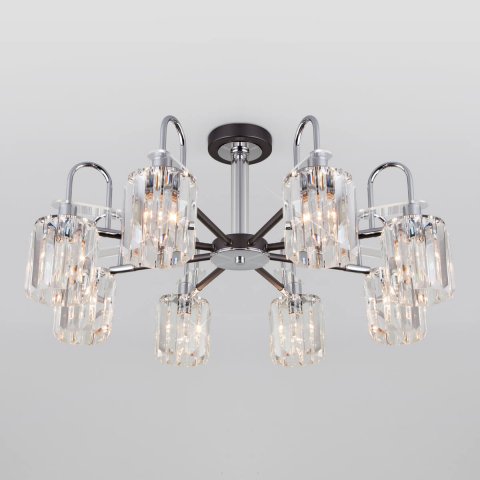 Потолочная люстра Eurosvet Tenia 70090/8 графит