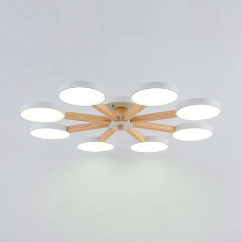 Потолочная люстра Imperium Loft Turna 8 White 178340-26