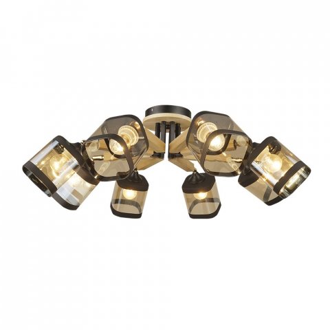 Потолочная люстра Seven Fires Kaleri WD3506/8C-BK-AM