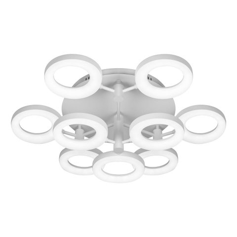 Потолочная светодиодная люстра iLedex Jomo FS-014-X9 108W WH