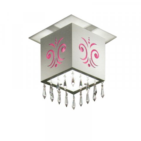 Потолочный светильник MM Lampadari Luxury D042/P1 02 V1607 rosso