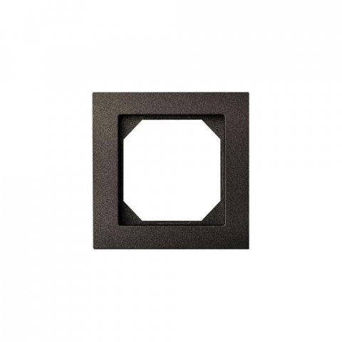 Рамка 1-постовая Liregus Epsilon антрацит 28-116